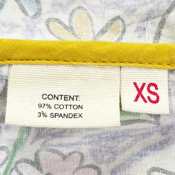 Celia B NWOT Brenda Floral Cotton Cottagecore Scalloped Hem Dress XS - Picture 6 of 6